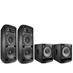Bundle 2 x JBL PRX 825W y 2 x JBL PRX 818XLFW - 1 2