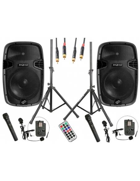 Pack PYLE EVENT-15   PPHP1541 - 2400w de Potencia Maxima - 2