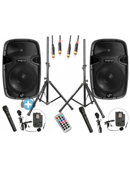 Pack PYLE EVENT-15   PPHP1541 - 2400w de Potencia Maxima - 3