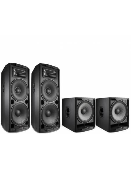 Bundle 2 x JBL PRX 835 y 2 x JBL PRX 818XLFW - 2
