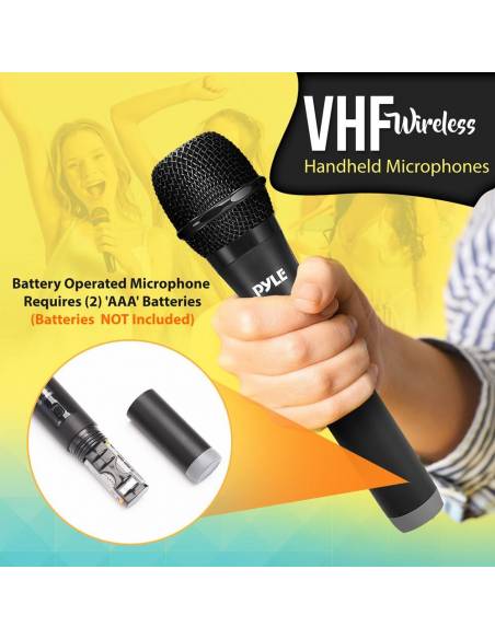 PWMA3003BT - Amplificador KARAOKE CON MICROFONIA INALAMBRICA, RADIO USB Y 3000W Pyle Pro PWMA3003BT - 3