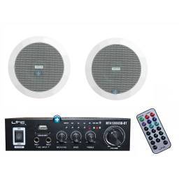 LTC EASY ONE BLACK BLUETOOTH - MINI- Amplificador Multimedia Bluetooth y 2 altavoces de techo - 1