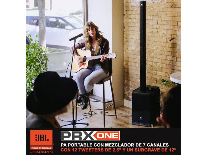 JBL PRX One - PA con Mesa de Mezclas Digital de 7 canales