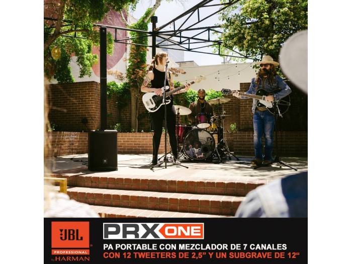 JBL PRX One - PA con Mesa de Mezclas Digital de 7 canales