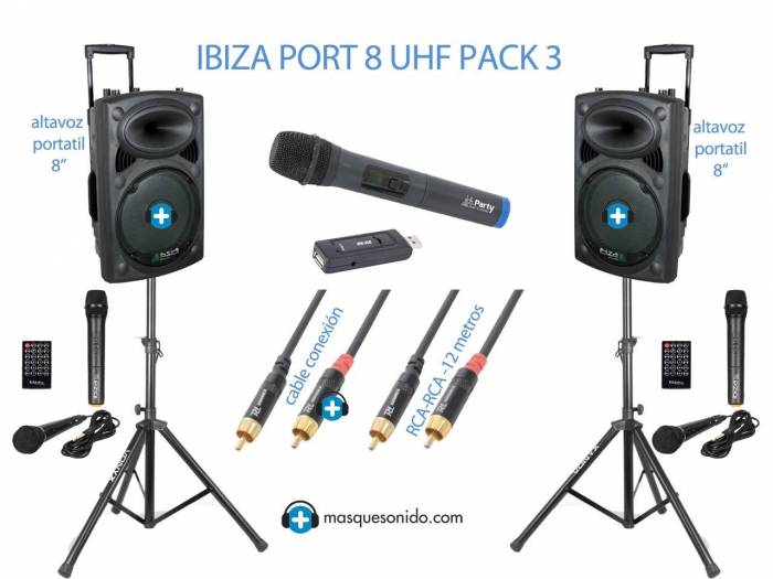 IBIZA PORT 10 UHF PACK 3 - 1