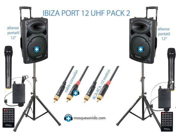 IBIZA PORT 12 UHF PACK 2 - 2