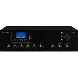 MONACOR PA-812DAP - Amplificador megafonía Clase D 120w Bluetooth - 1