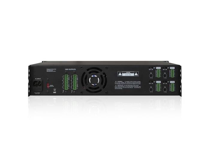 ECLER eHSA4-250 Amplificador Multicanal de Alta Impedancia