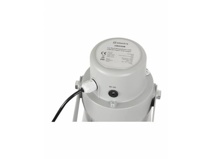 ADASTRA VM25BT Megáfono para Vehículo con Reproductor USB/SD y Bluetooth - 5