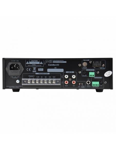 AUDIOPHONY COMBO60 MEZCLADOR 60W 100V RADIO / USB AUDIOPHONY