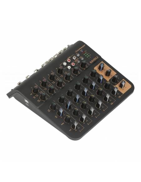 AUDIOPHONY Mi6U MESA DE MEZCLAS USB 6CH 4 MIC + 2 ESTÃREO + 1 AUX AUDIOPHONY