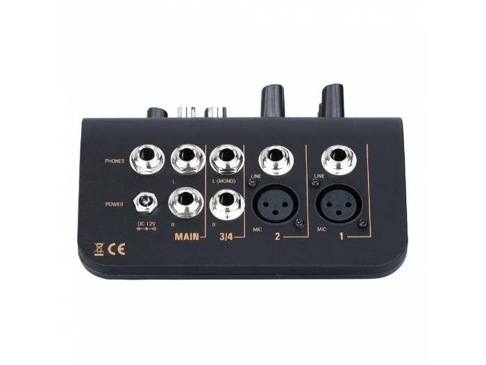 AUDIOPHONY Mi3 MESA DE MEZCLAS 3CH 2 MIC + 1 ESTÃREO AUDIOPHONY