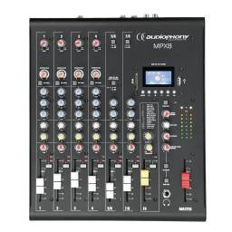 AUDIOPHONY MPX-8 MESA DE MEZCLAS 8CH DSP / USB / SD / BT AUDIOPHONY