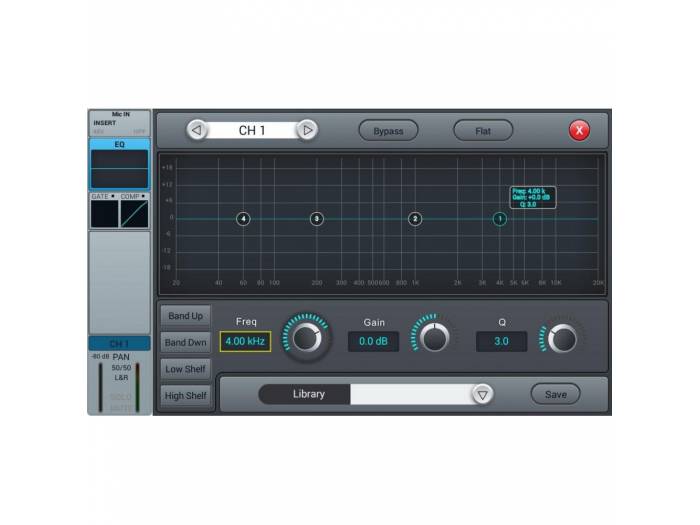 AUDIOPHONY LIVEtouch20 Mesa digital AUDIOPHONY