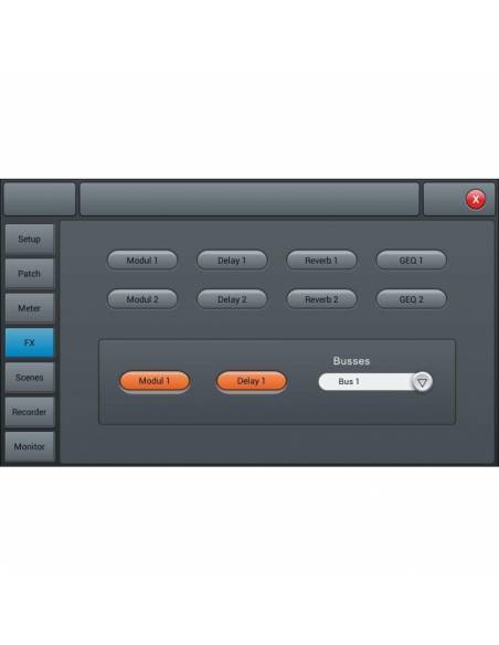 AUDIOPHONY LIVEtouch20 Mesa digital AUDIOPHONY