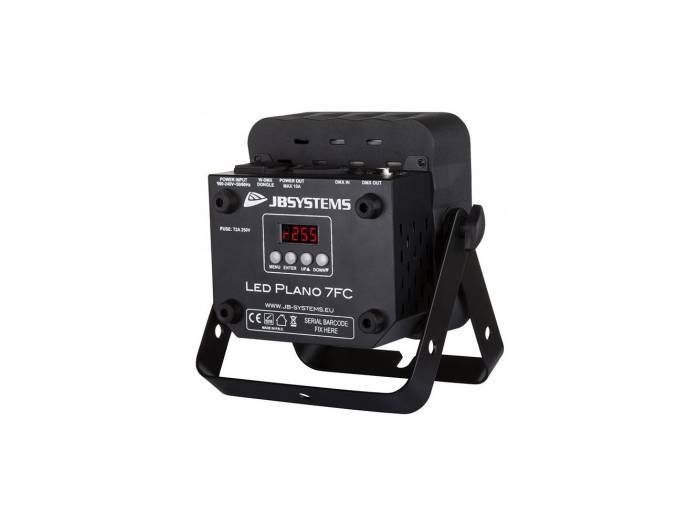 JB SYSTEMS LED PLANO 7FC FOCO LED PLANO 7x8w RGBW NEGRO JBSYSTEMS