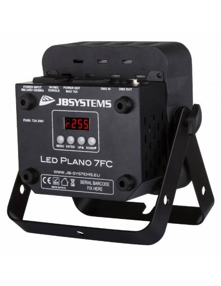 JB SYSTEMS LED PLANO 7FC FOCO LED PLANO 7x8w RGBW NEGRO JBSYSTEMS
