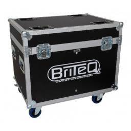 BRITEQ MOVING HEAD CASE 7 - RACK 4x BT-SHARK BRITEQ