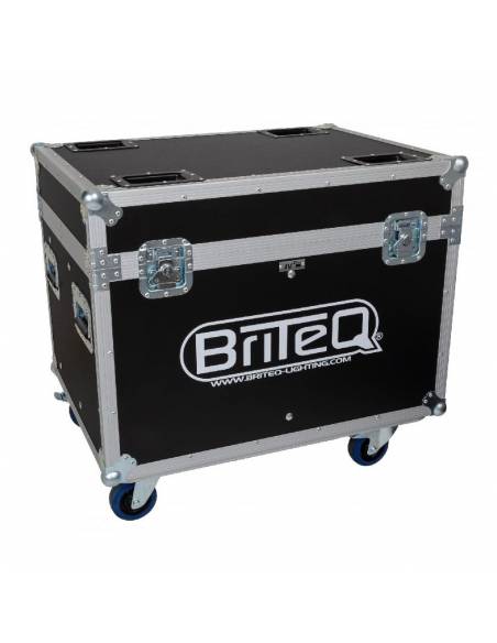 BRITEQ MOVING HEAD CASE 7 - RACK 4x BT-SHARK BRITEQ
