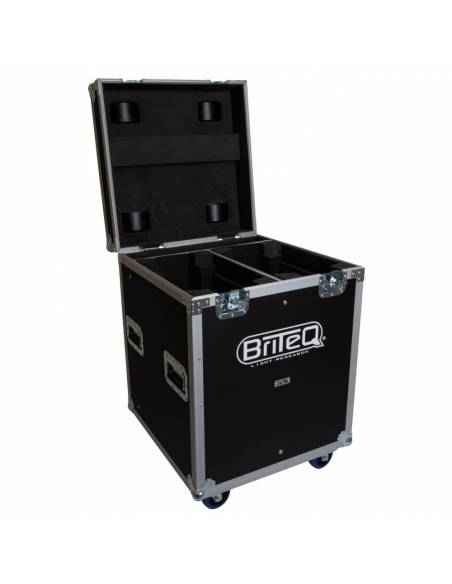 BRITEQ MOVING HEAD CASE 5 - RACK ( 2x BTX-SATURN ) BRITEQ