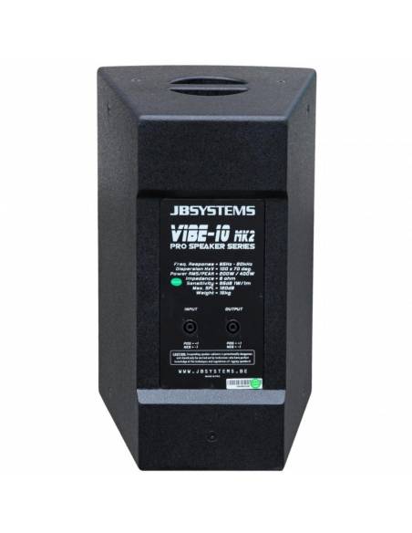 JB SYSTEMS VIBE-10 CAJA ACÃSTICA 10\ANDquot 200W JBSYSTEMS