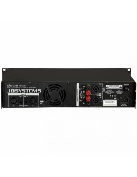 JB SYSTEMS DSPA-1500 ETAPA POTENCIA DSP  2x 750Wrms 4 ohm JBSYSTEMS