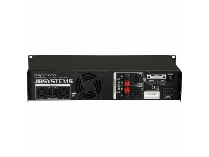 JB SYSTEMS DSPA-1000 ETAPA POTENCIA DSP  2x 500Wrms JBSYSTEMS