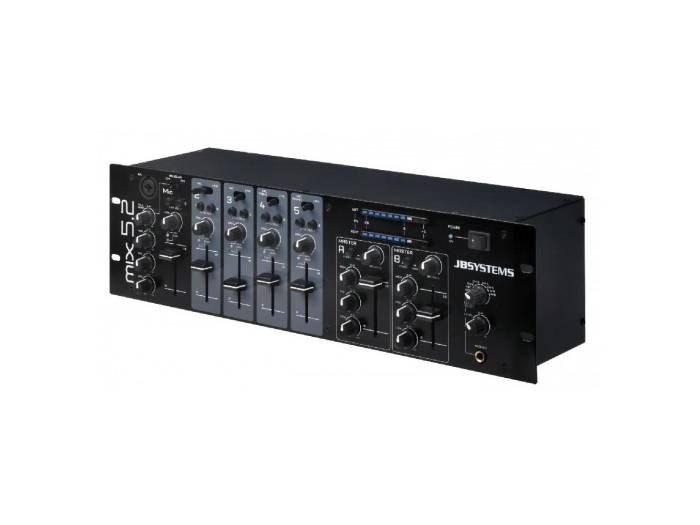 JB SYSTEMS MIX-5.2 MEZCLADORA 2 ZONAS JBSYSTEMS