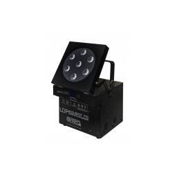 BRITEQ LDP-ACCUSPOT FOCO BATERIA 7 RGB-LEDs (BATERIA NO INCLUIDA)