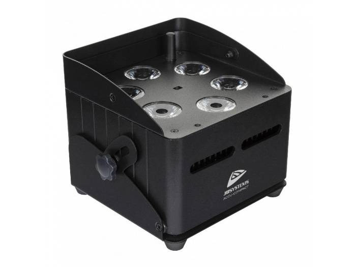 ACCU-COMPACT FOCO LED 6x10w RGBWA BATERÍA JBSYSTEMS