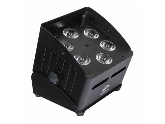 ACCU-COMPACT FOCO LED 6x10w RGBWA BATERÍA JBSYSTEMS