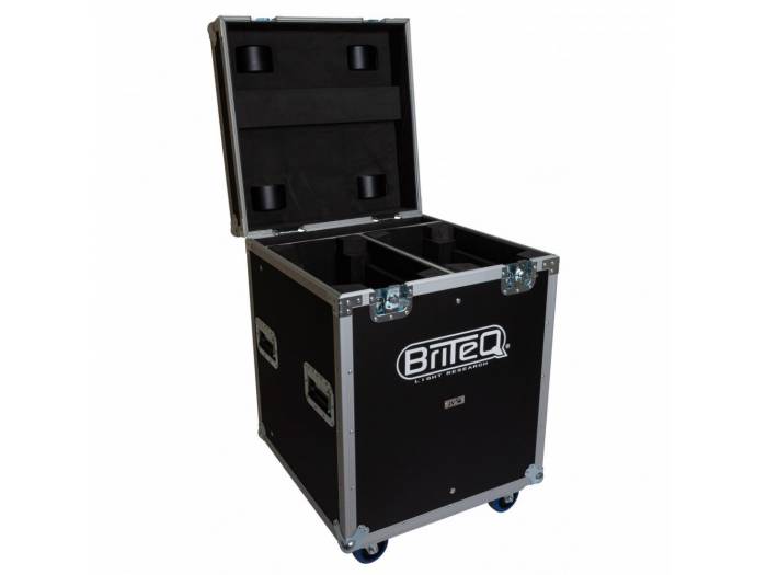 MOVING HEAD CASE 5 - RACK ( 2x BTX-SATURN ) BRITEQ