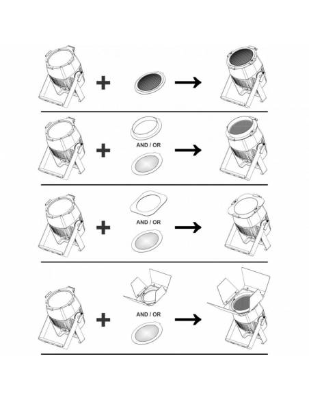 BT-SUNRAY 130R FOCO 130W 3000K IP65 BRITEQ