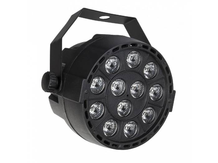MINI-PAR 12TC FOCO MINI PAR 12 TC 17º 12 LEDS RGB JBSYSTEMS