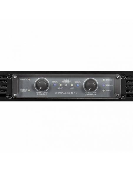 AMP-100.2 ETAPA POTENCIA F.CONMUTADA 2x100w JBSYSTEMS