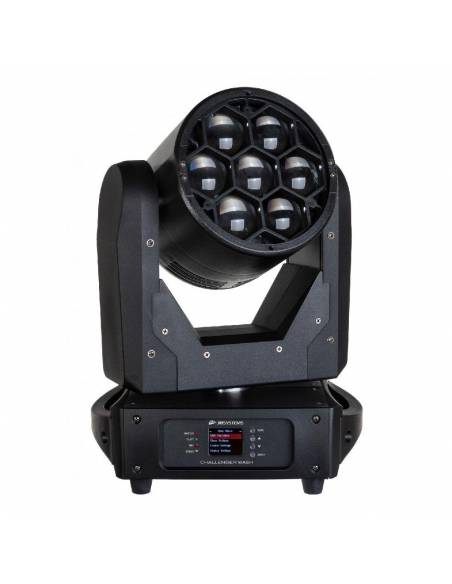 CHALLENGER WASH CABEZA MÓVIL LED 7x40W JBSYSTEMS