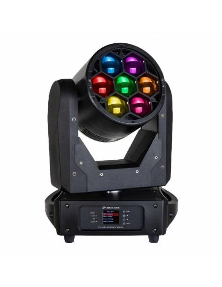 CHALLENGER WASH CABEZA MÓVIL LED 7x40W JBSYSTEMS