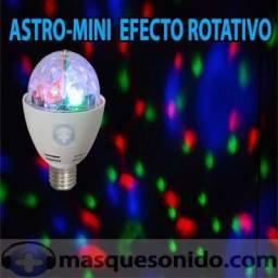 Ibiza Light Astro-Mini RGB LED Rotating Light Bulb efecto Led rotativo de 4 Led de 1w