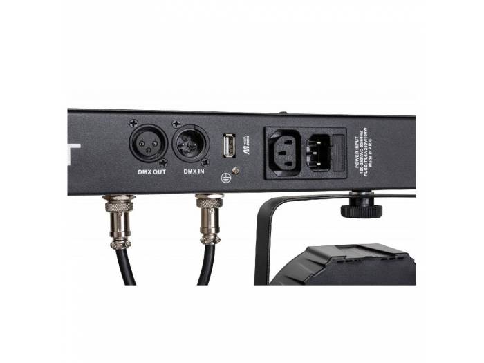 LIVESET2 BARRA 4x PROYECTORES 4 LED + STROBO + TRÍPODE JBSYSTEMS