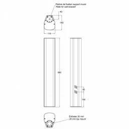 iLINE83W ALTAVOZ 160W 8x3" 16Ohm BLANCO AUDIOPHONY 2
