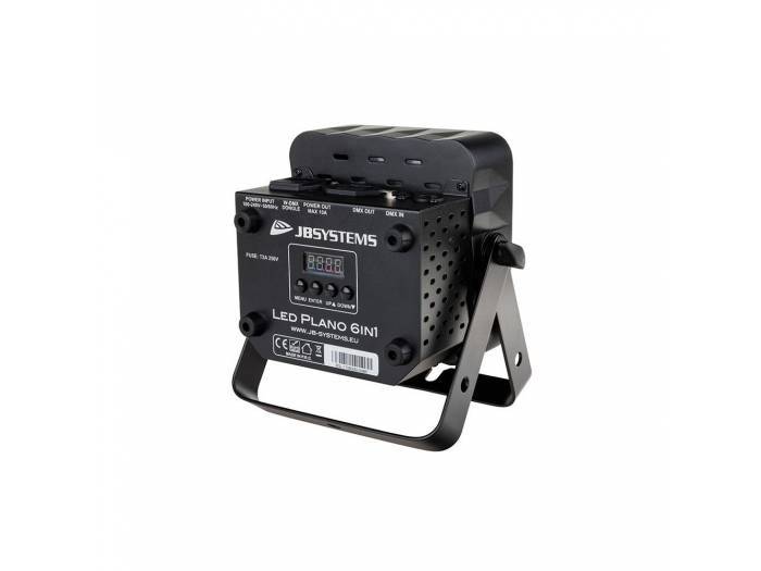 LED PLANO 6EN1 FOCO LED PLANO 7x12w RGBW+UV JBSYSTEMS