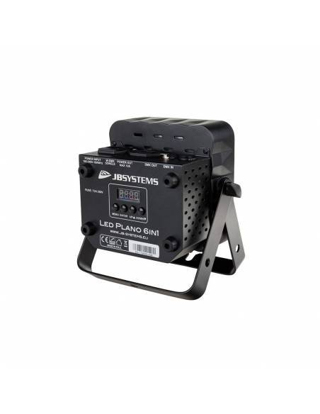 LED PLANO 6EN1 FOCO LED PLANO 7x12w RGBW+UV JBSYSTEMS