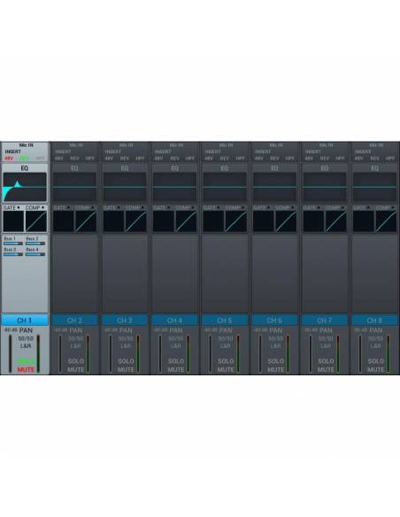 LIVEtouch20 Mesa digital AUDIOPHONY