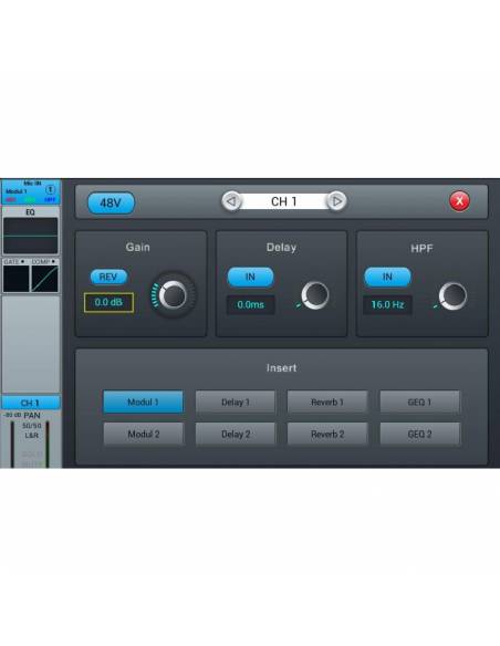 LIVEtouch20 Mesa digital AUDIOPHONY