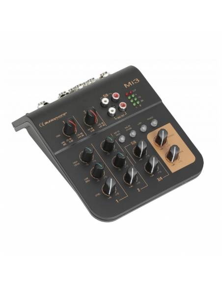 Mi3 MESA DE MEZCLAS 3CH 2 MIC + 1 ESTÉREO AUDIOPHONY