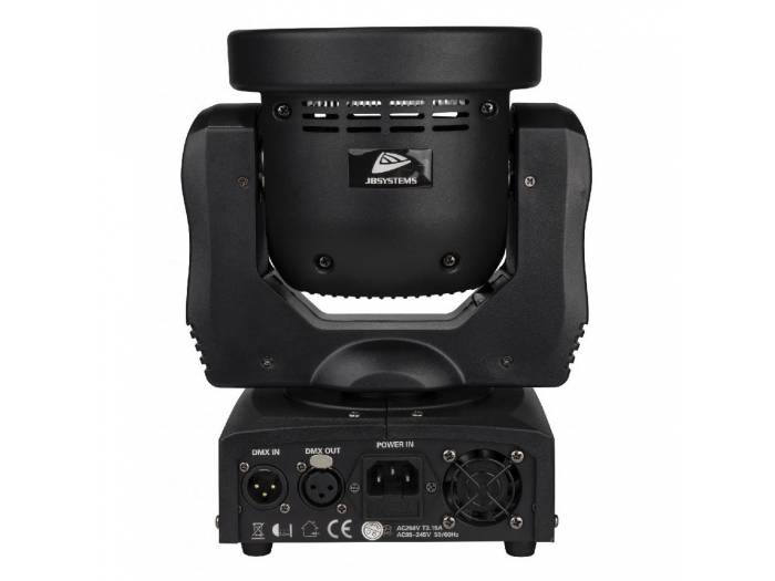 CLUBWASH 2 MINI CABEZA MÓVIL LED 12x12W RGBWA+UV JBSYSTEMS