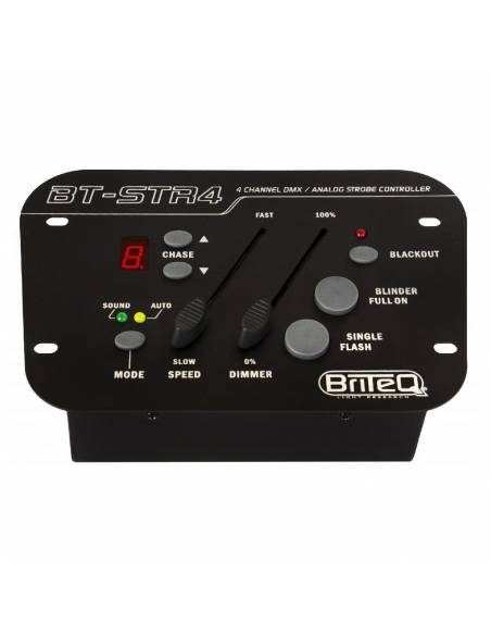 BT-STR4 CONTROLADOR FLASH 4 CANALES BRITEQ