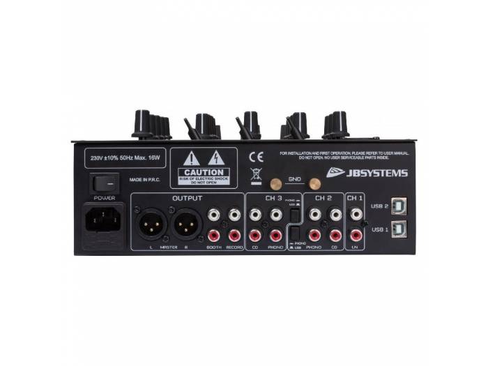 BATTLE4-USB MESA MEZCLAS 4CH JBSYSTEMS