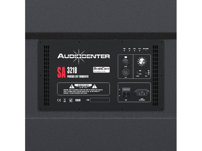 SA3-218 SUBWOOFER ACTIVO 2x18" 4000W AUDIOCENTER
