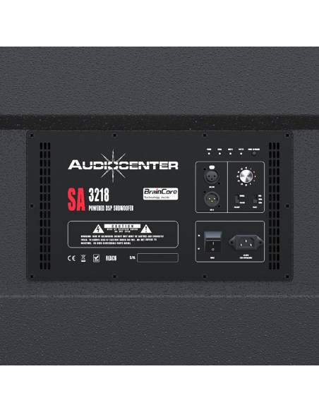 SA3-218 SUBWOOFER ACTIVO 2x18" 4000W AUDIOCENTER